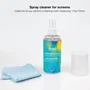 TOOQ Kit Limpiador de Pantallas 150ml con Paño de Microfibra